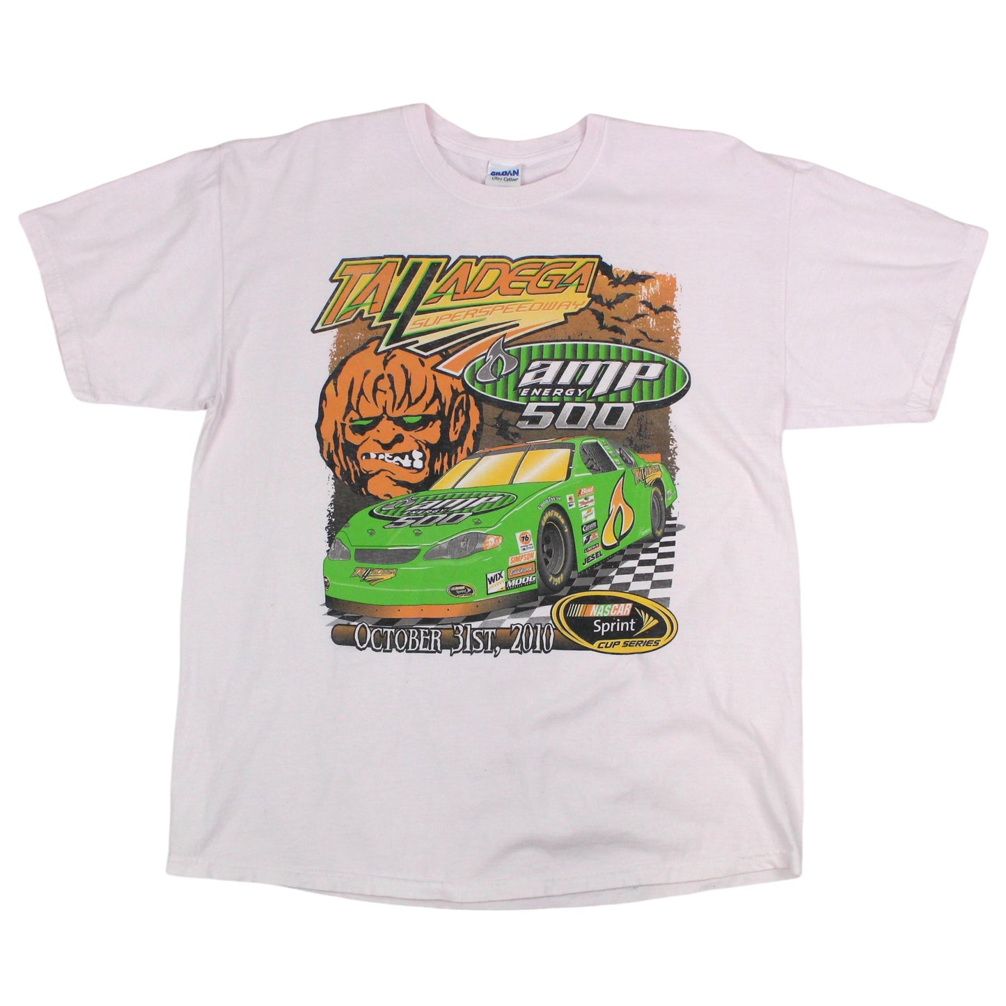 Talladega Nascar Pink Graphic T-Shirt (XL)