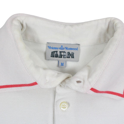 Vivienne Westwood Orb White Polo Top (S)