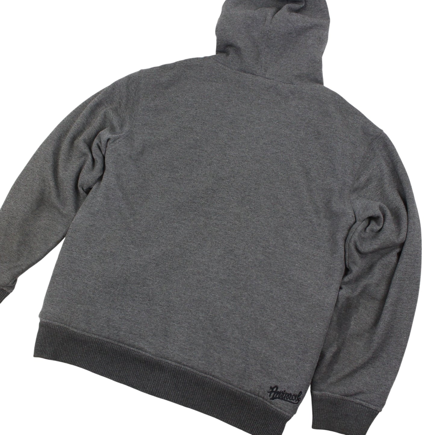 Animal Grey Sherpa Lined Heavy Full Zip Hoodie (L)