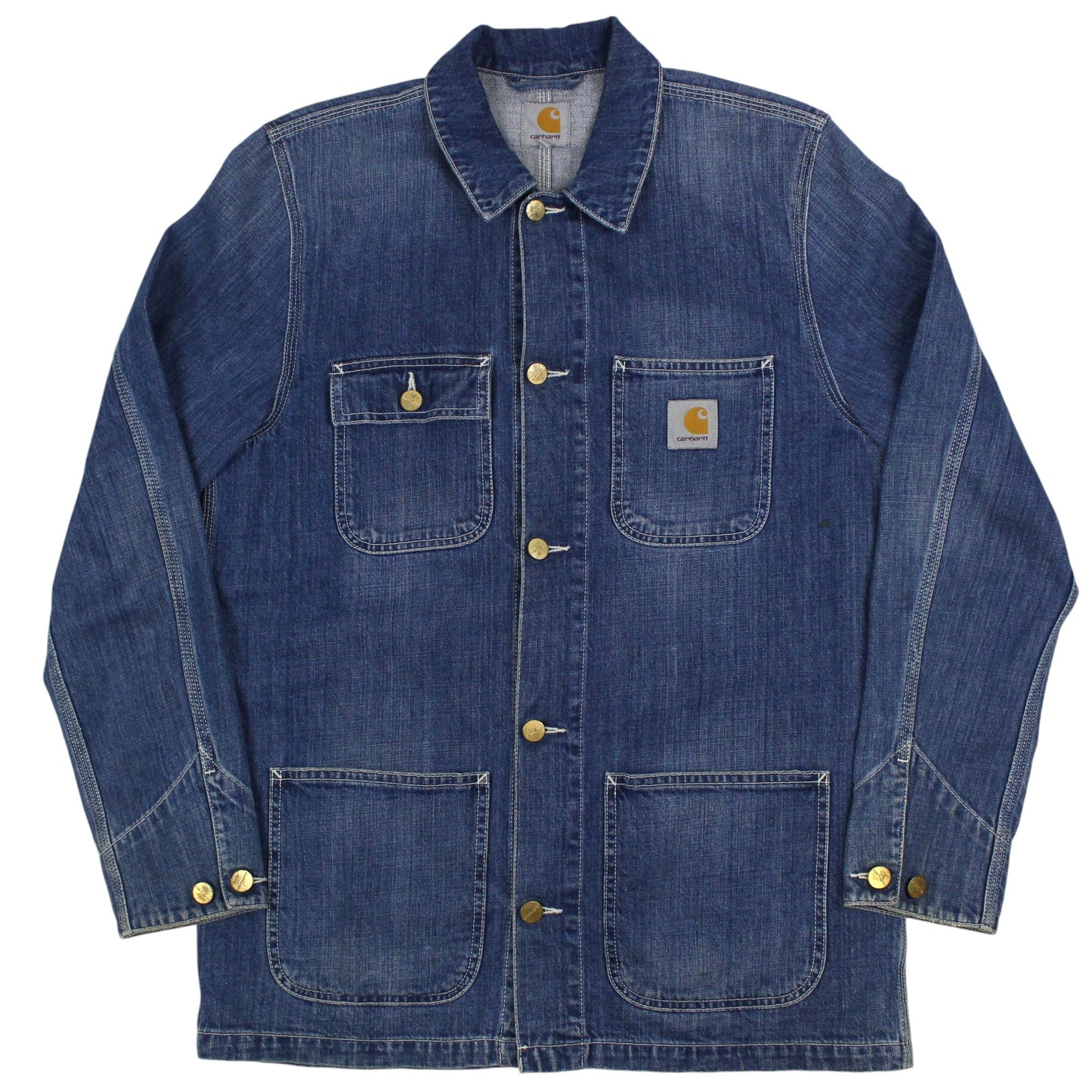 Carhartt WIP Michigan Chore Denim Jacket (M)