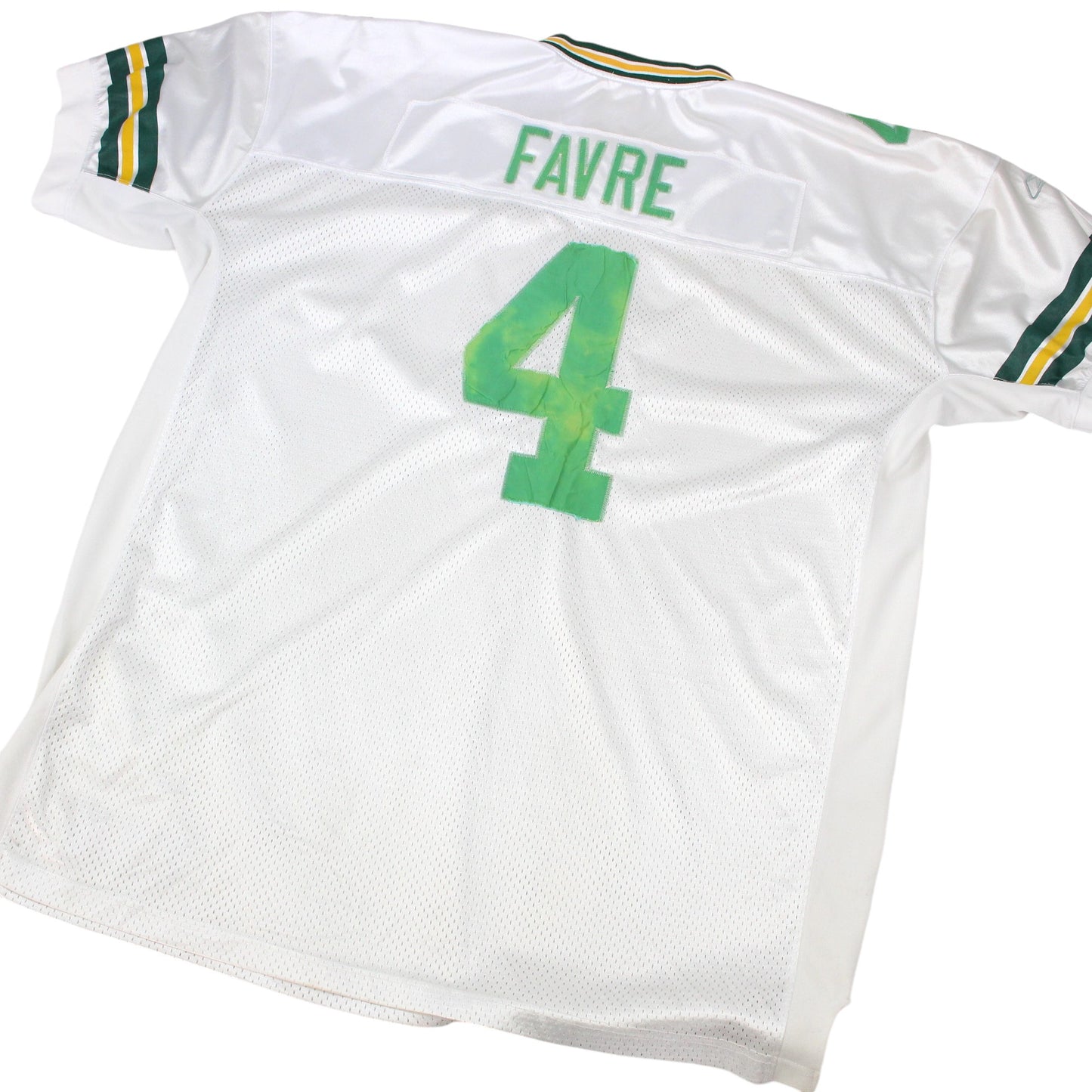 Green Bay Packers Reebok White Jersey (XXXL)