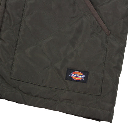 Dickies Green Quilted Gilet (M)