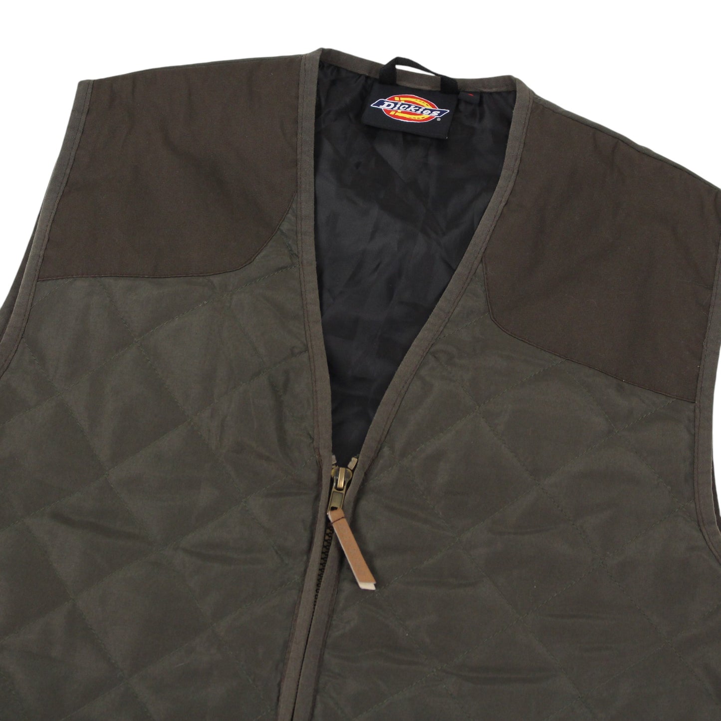 Dickies Green Quilted Gilet (M)