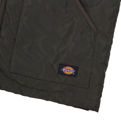 Dickies Green Quilted Gilet (M)