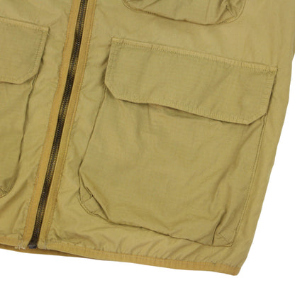 Dickies Glyndon Beige Multi-Pocket Vest (S)