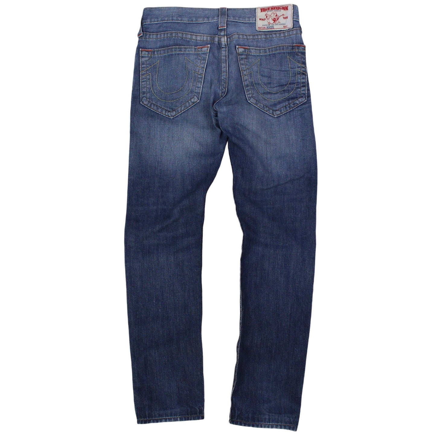 True Religion Navy Denim Slim Fit Jeans (W29 X L30)