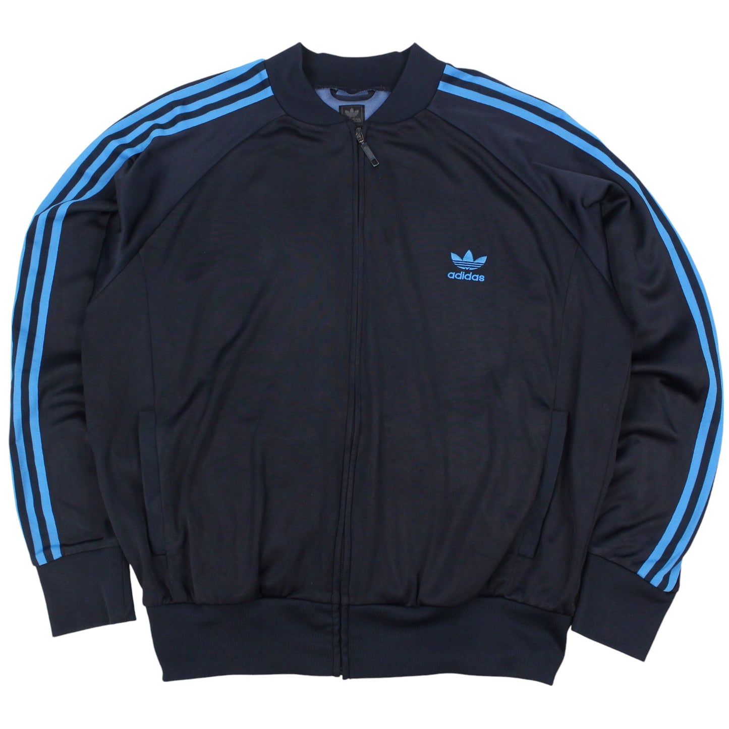 00s Adidas Fire Bird Navy Track Jacket (XL)