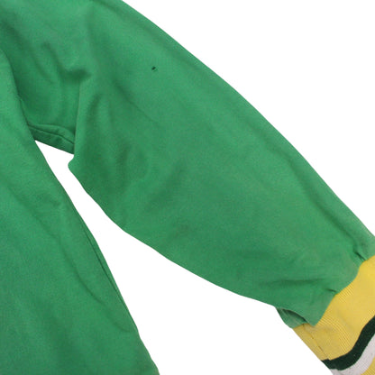 00s BB London Kyoto Green Embroidered Cotton Track Jacket (M)