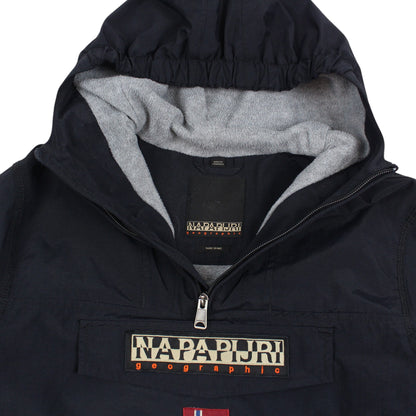 Napapijri Rainforest Black Fleece Lined Jacket (XS)