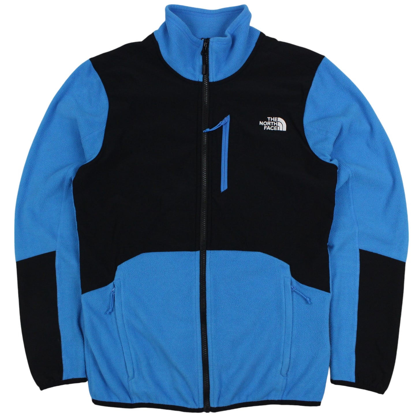 The North Face Blue Full Zip Fleece Jacket (S)