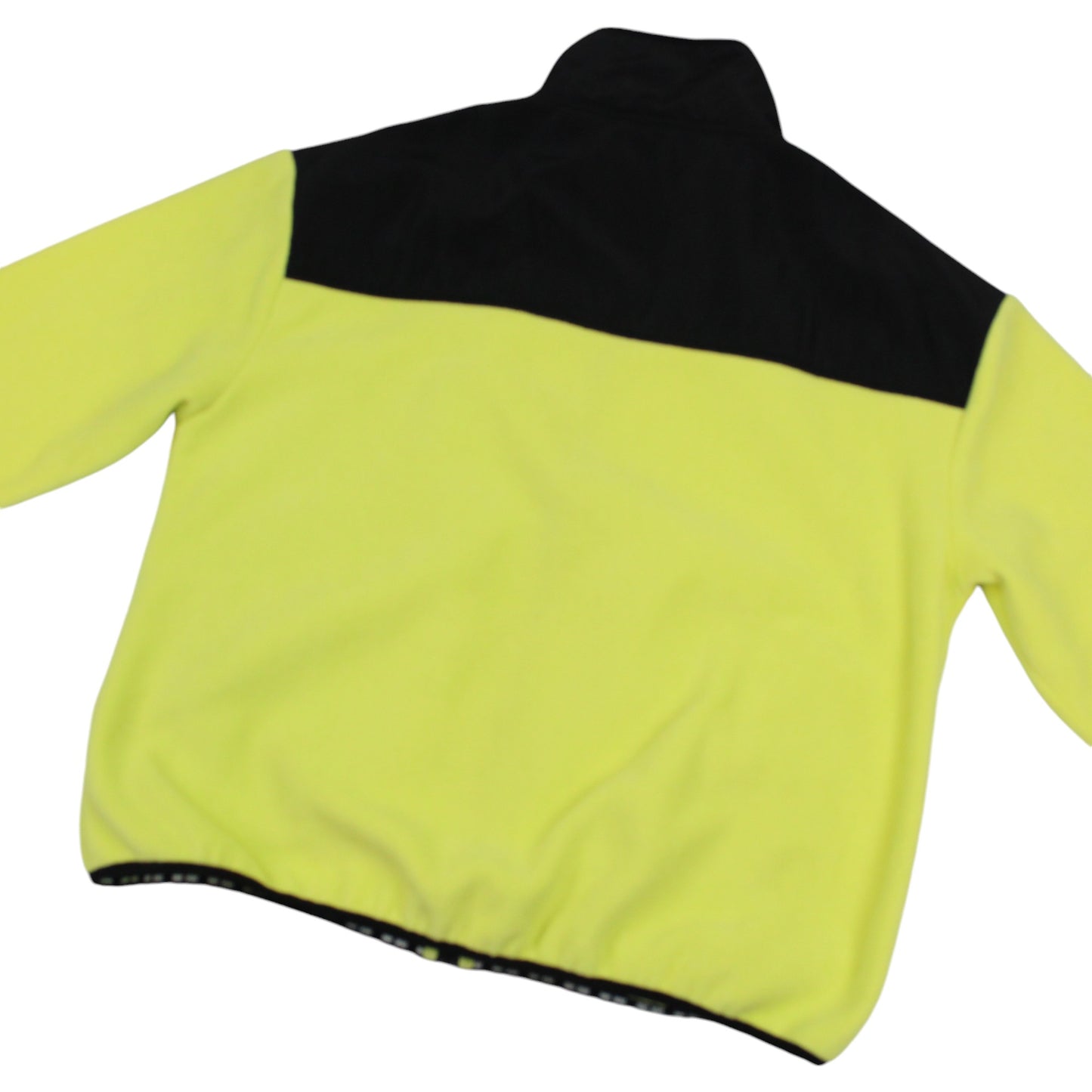 DKNY Sport Luminous Yellow Fleece Jacket (M)