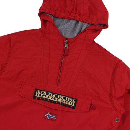 Napapijri Rainforest Red Fleece Lined Jacket (XS)