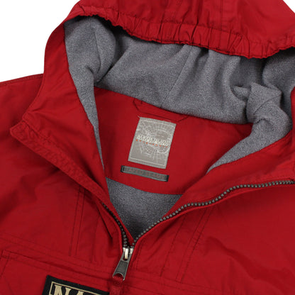 Napapijri Rainforest Red Fleece Lined Jacket (XS)