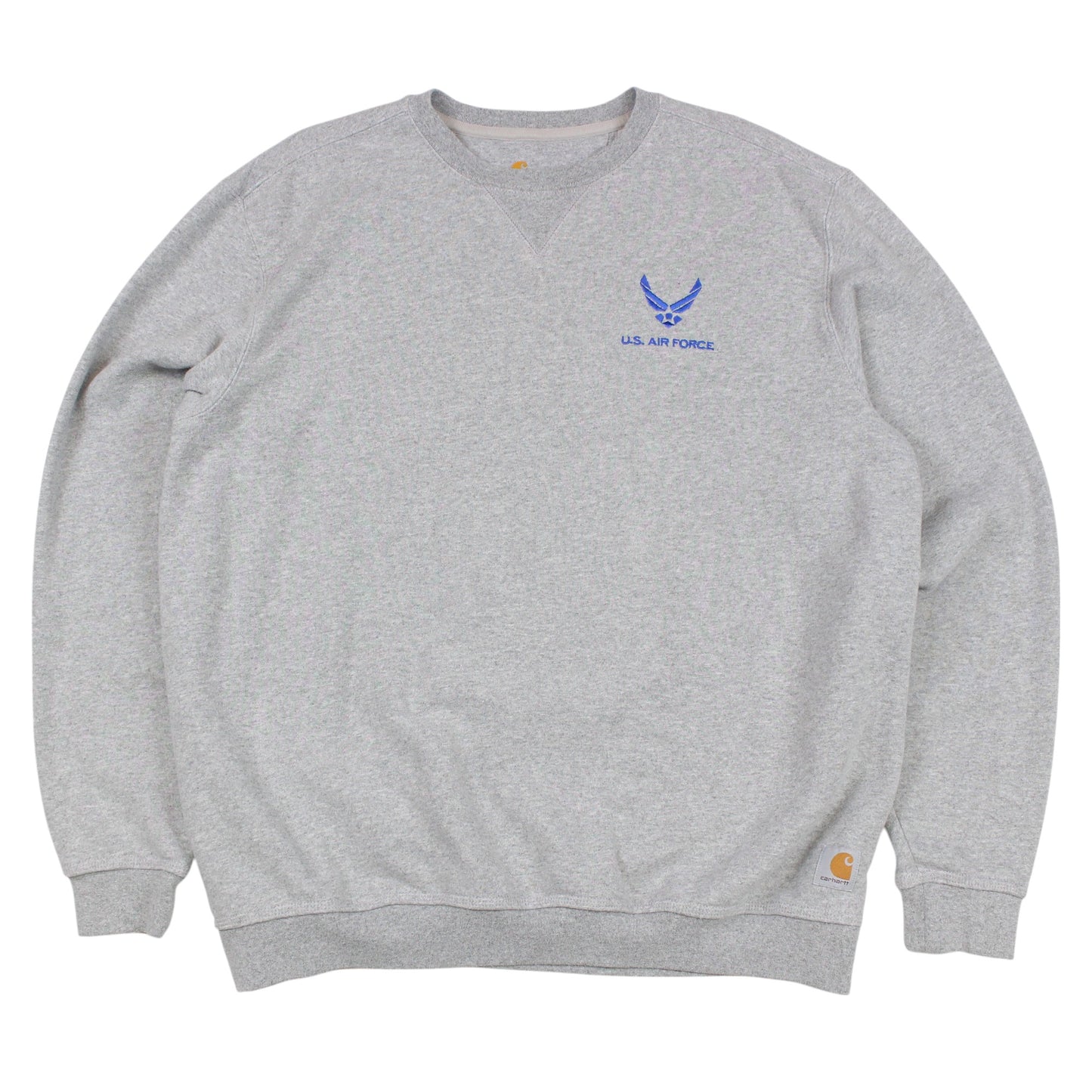 Carhartt Grey Embroidered Sweatshirt (XL)