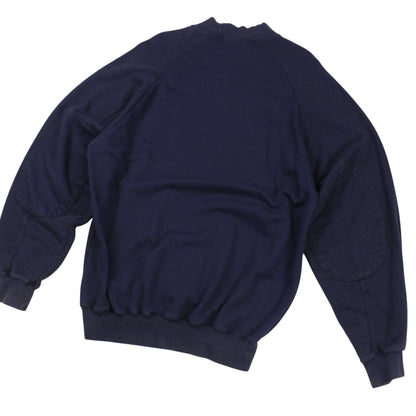 90s Nautica Navy Embroidered Sweatshirt (L)