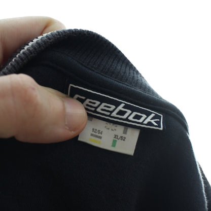 00s Reebok Navy Embroidered Sweatshirt (M)