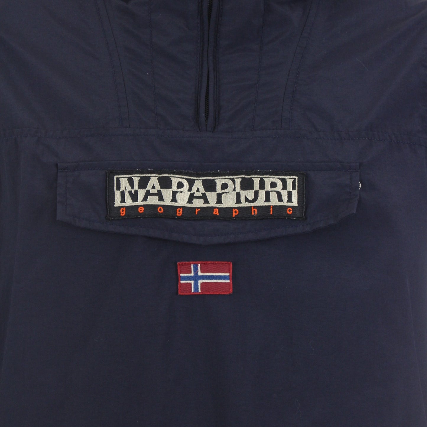 Napapijri Navy Rainforest Light Pullover Jacket (XS)