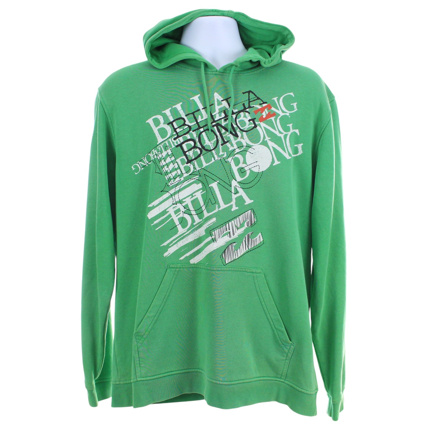 00s Billabong Green Hoodie (L)