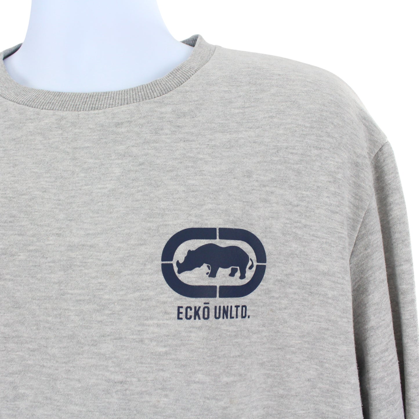 00s Ecko Unltd. Grey Sweatshirt (L)