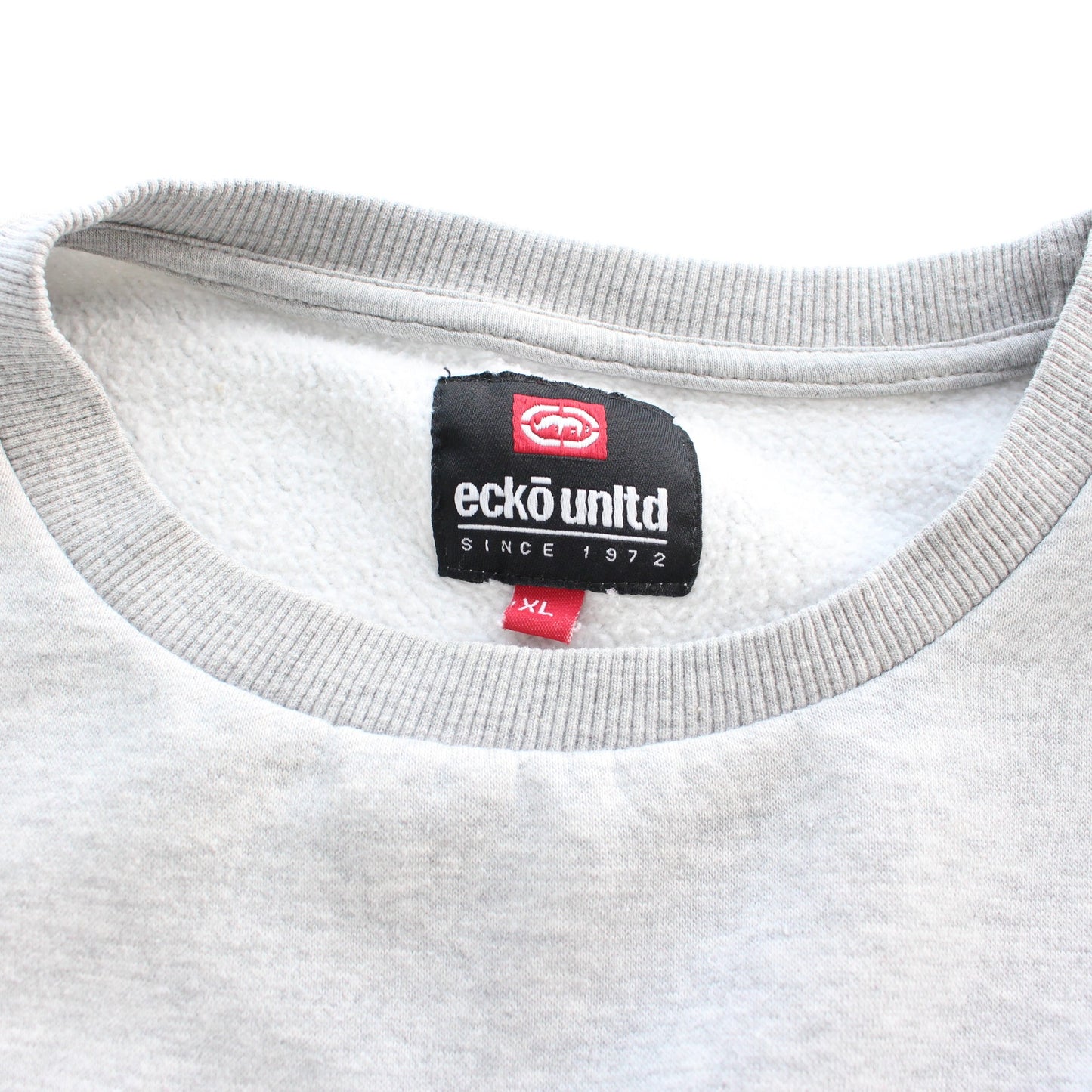 00s Ecko Unltd. Grey Sweatshirt (L)