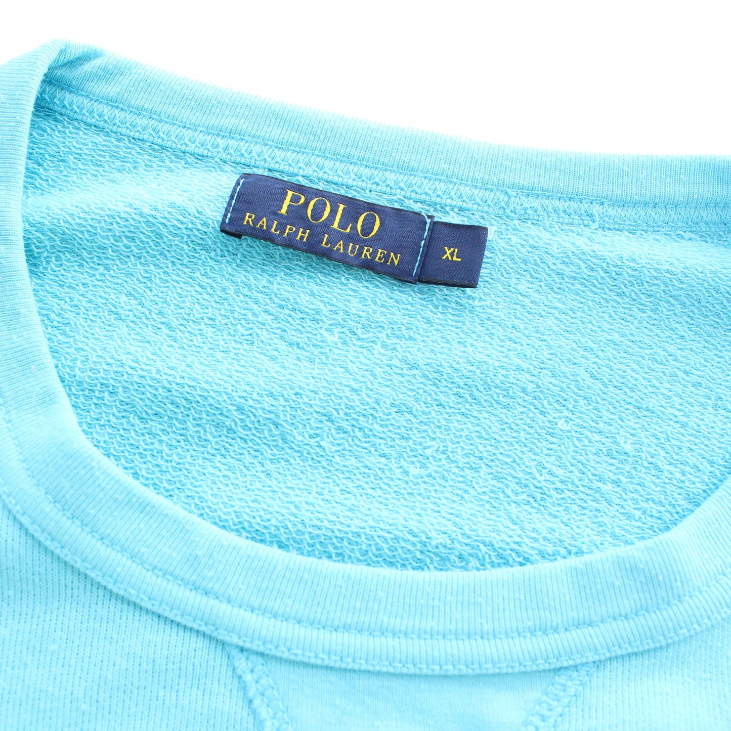 Polo Ralph Lauren Blue Thin Embroidered Sweatshirt (L/XL)