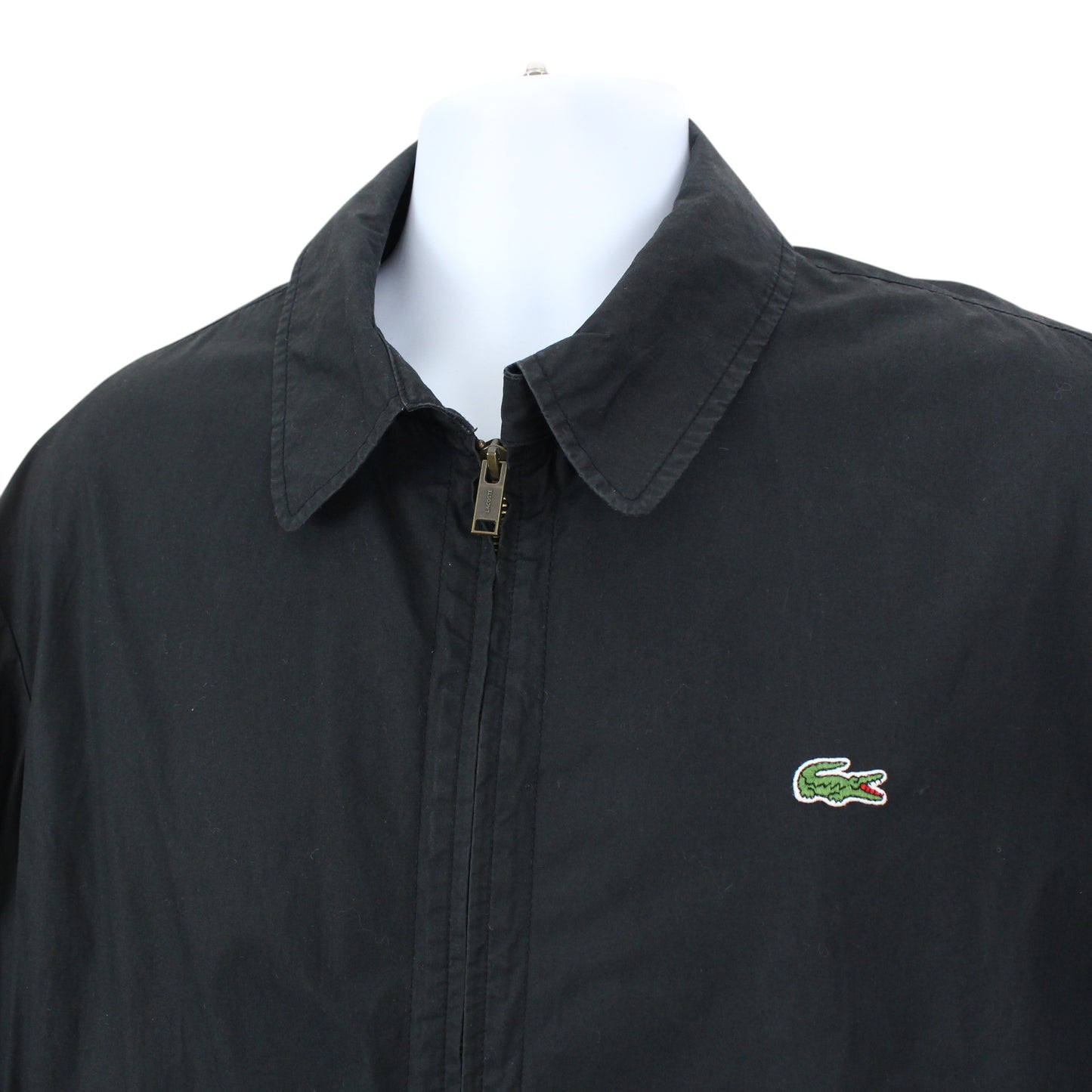 00s Lacoste Black Light Harrington Jacket (XL)