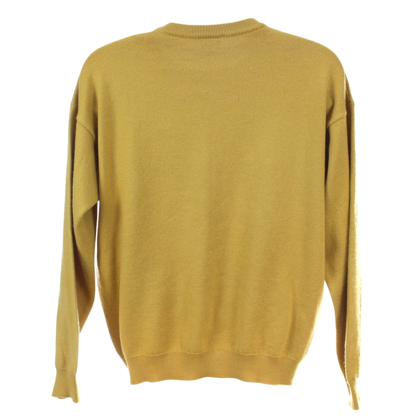 00s Lacoste Mustard Knit Jumper (S)