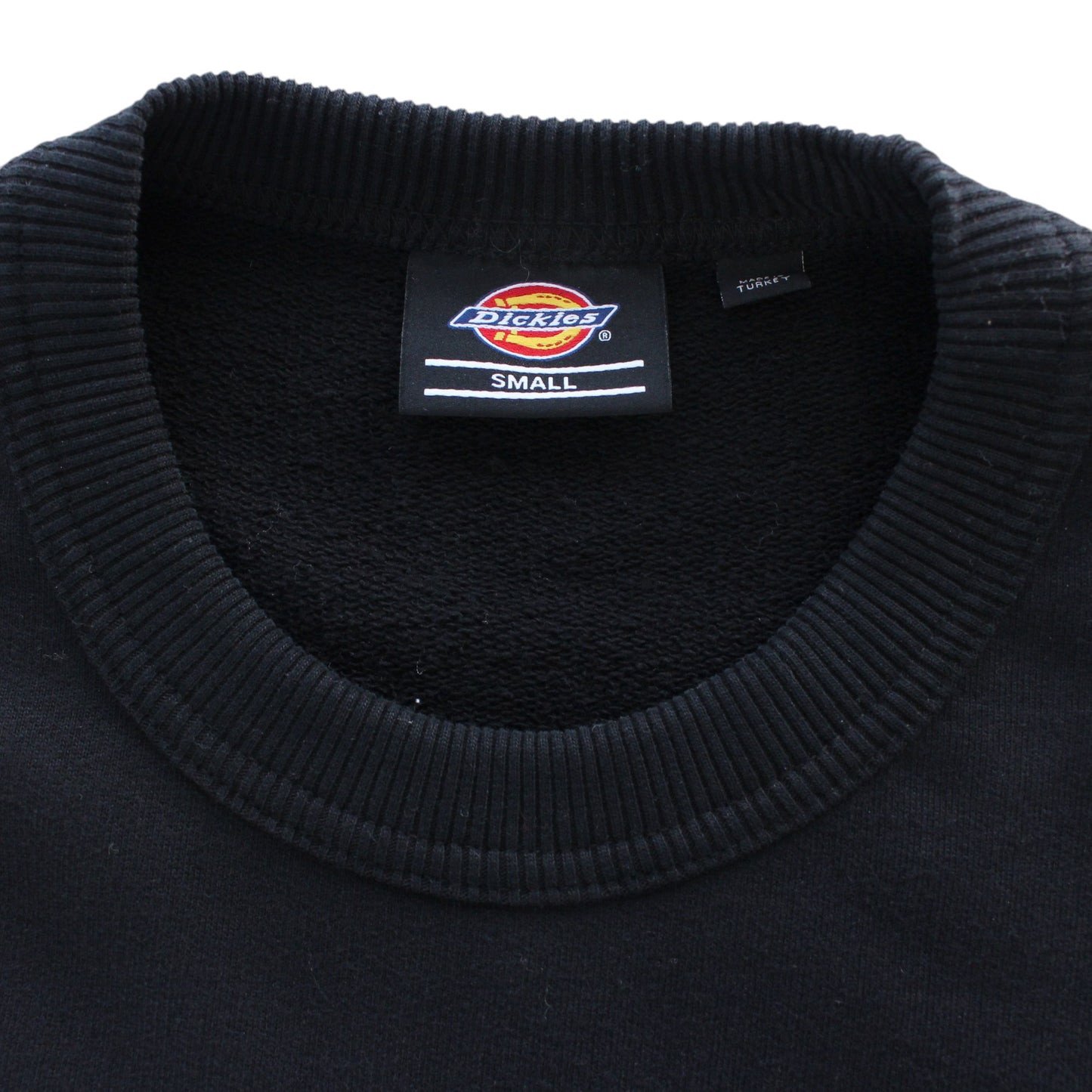 Dickies Black Embroidered Sweatshirt (S)