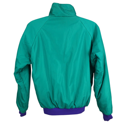 90s Columbia Green/Purple Reversible Jacket (M)