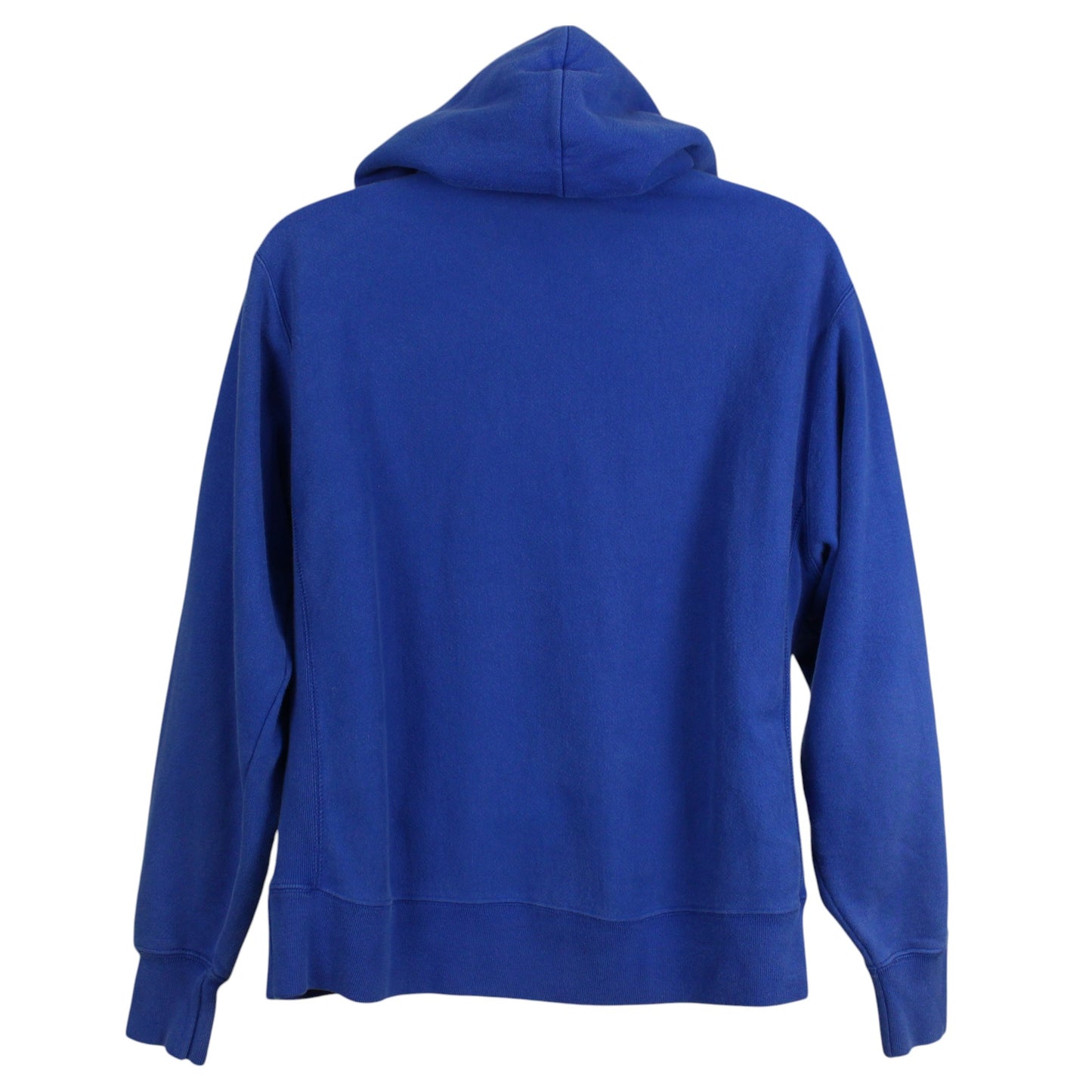 00s Champion Reverse Weave Heavy Blue Hoodie (M)