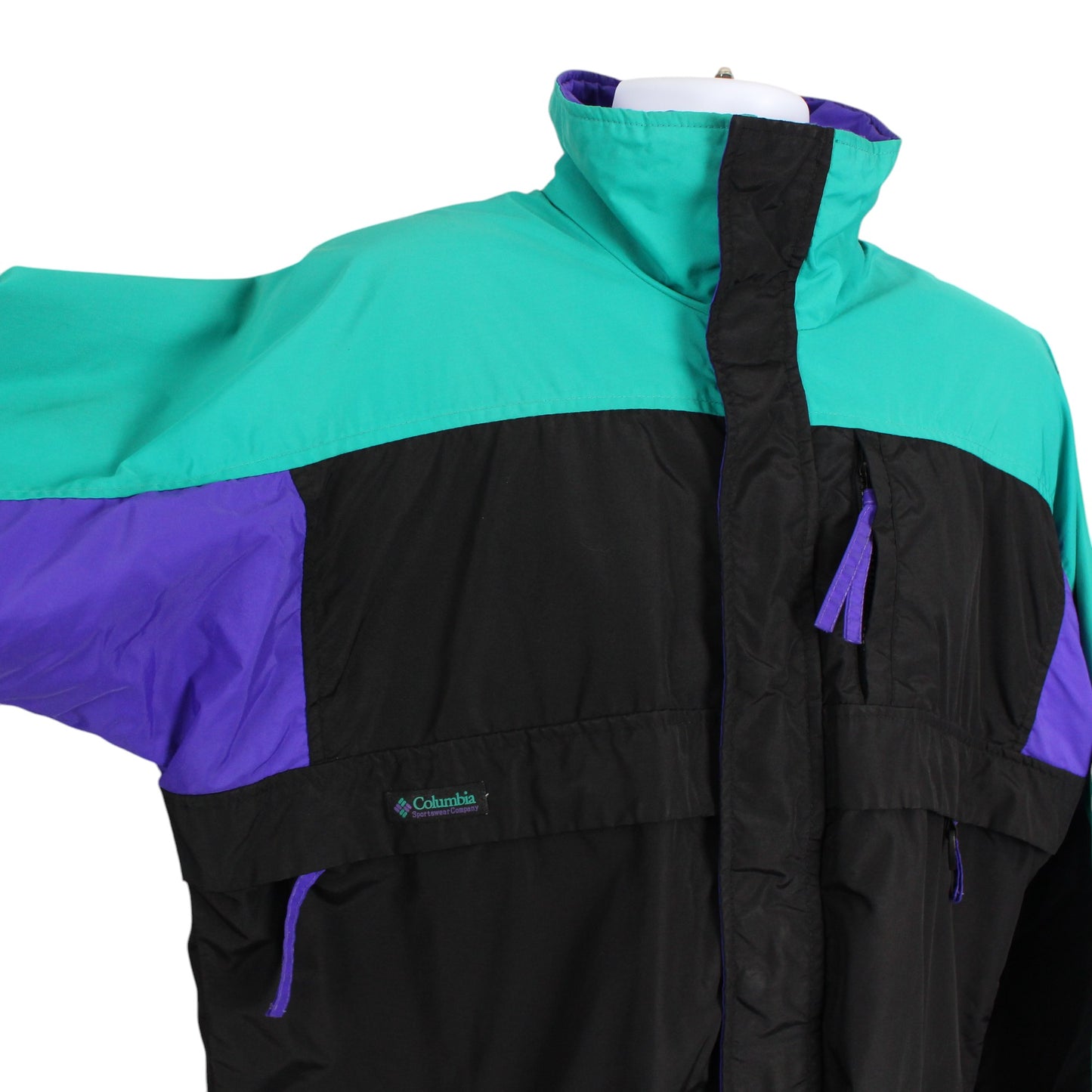 90s Columbia Black Light Jacket (XL)