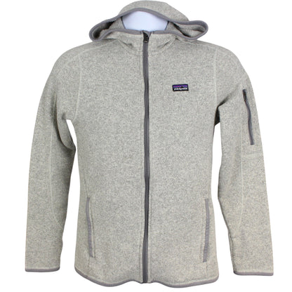 Patagonia Grey Better Fleece Full Zip Hoodie (Women's UK 10)