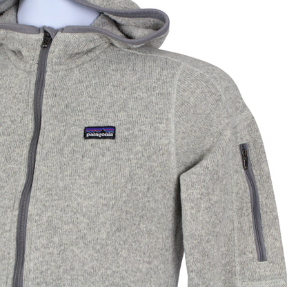 Patagonia Grey Better Fleece Full Zip Hoodie (Women's UK 10)