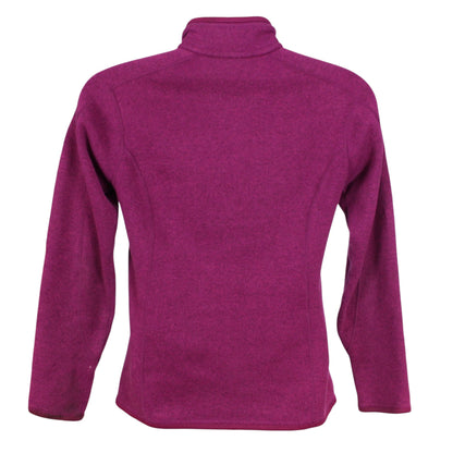 Patagonia Purple/Pink 1/4 Zip Fleece (Women's UK 10)