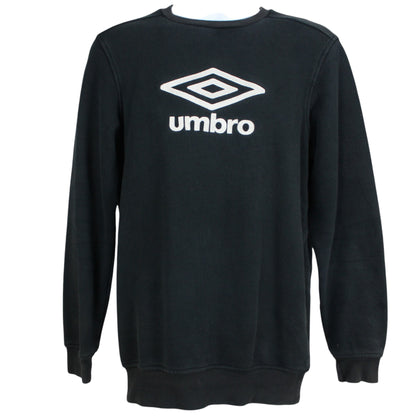 Umbro Black Embroidered Sweatshirt (M)