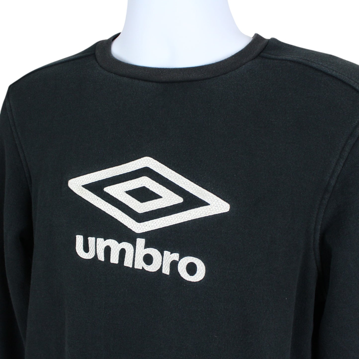 Umbro Black Embroidered Sweatshirt (M)