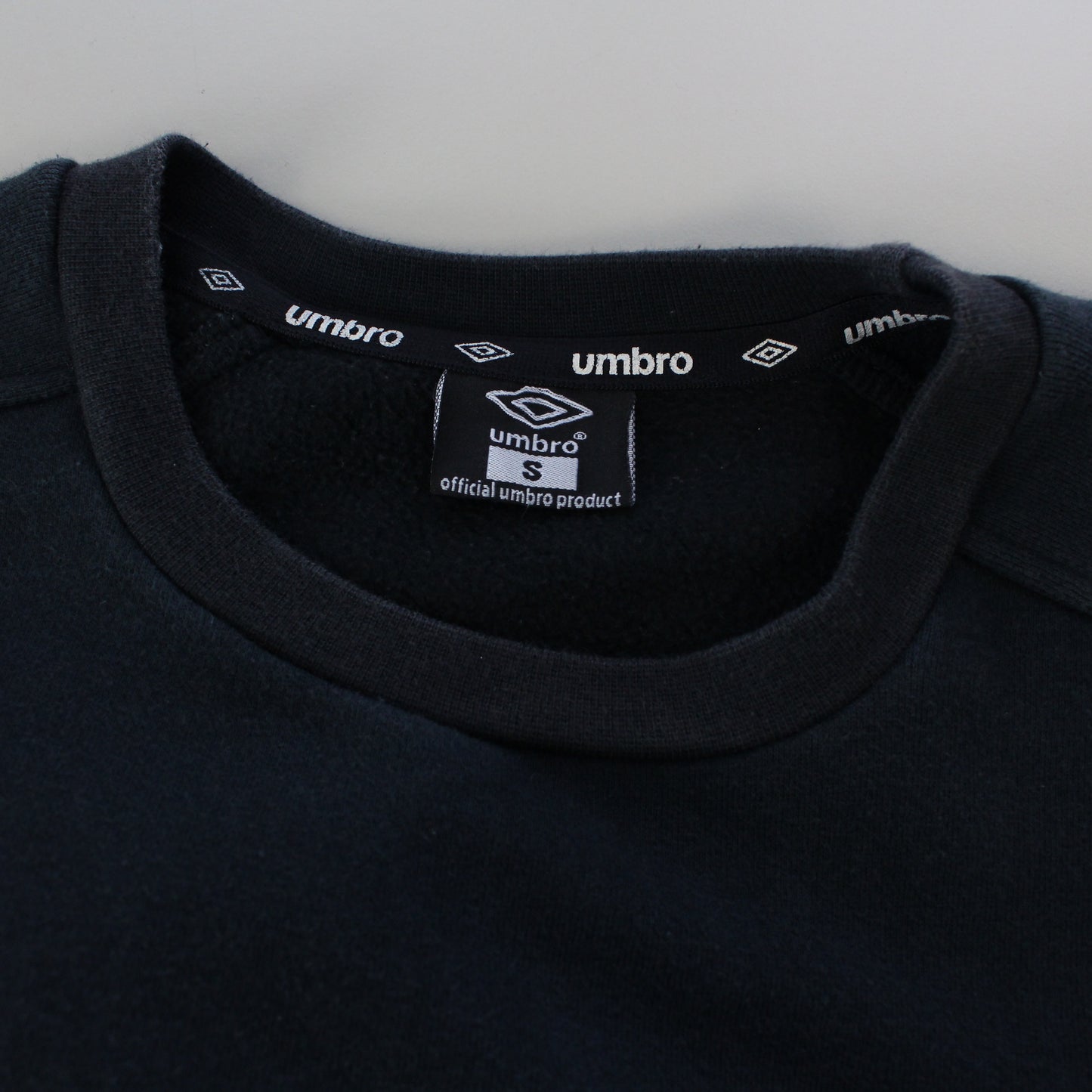 Umbro Black Embroidered Sweatshirt (M)