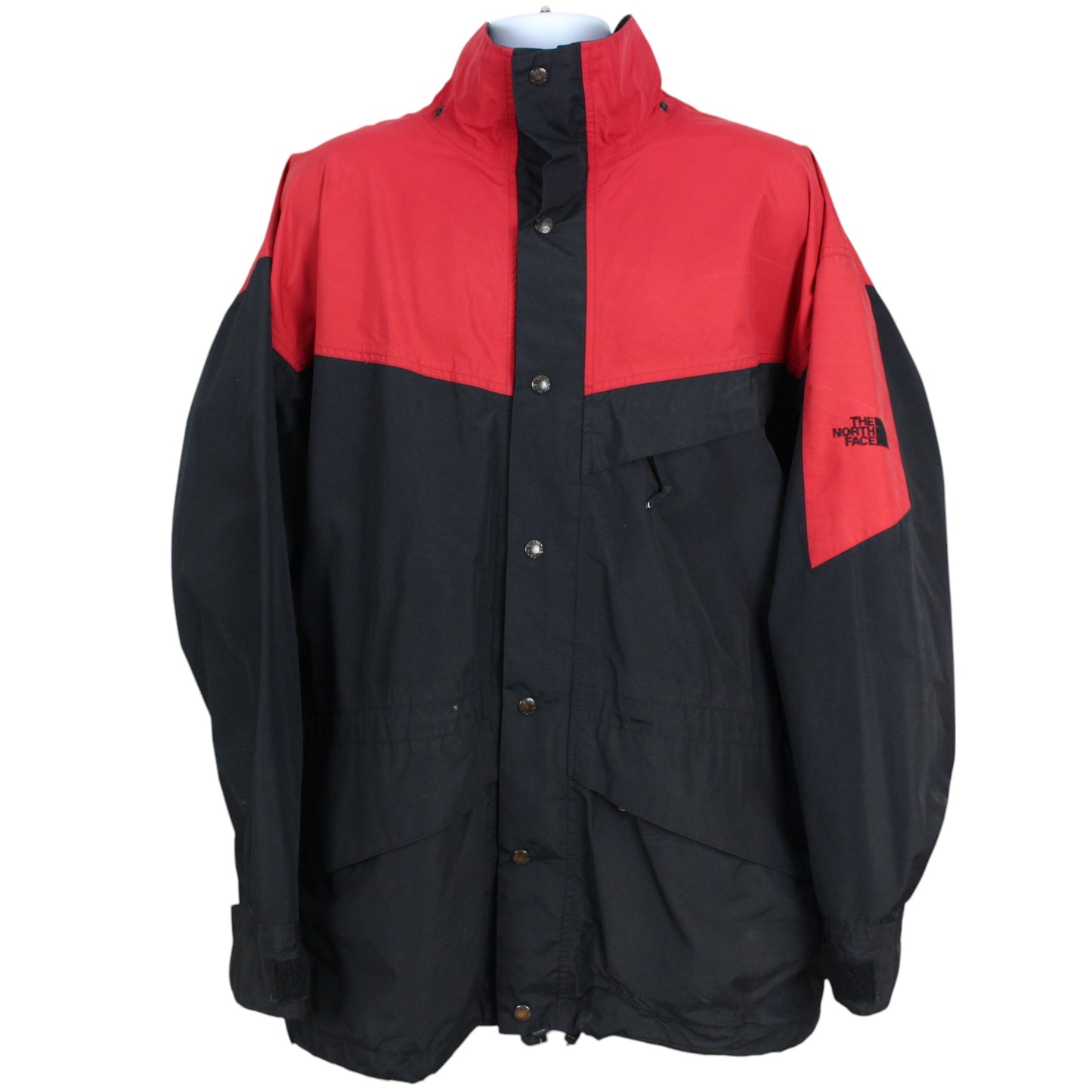 00s The North Face Black/Red Light Jacket (XXL)