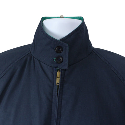 Lacoste Navy/Green Reversible Harrington Jacket (XXS)