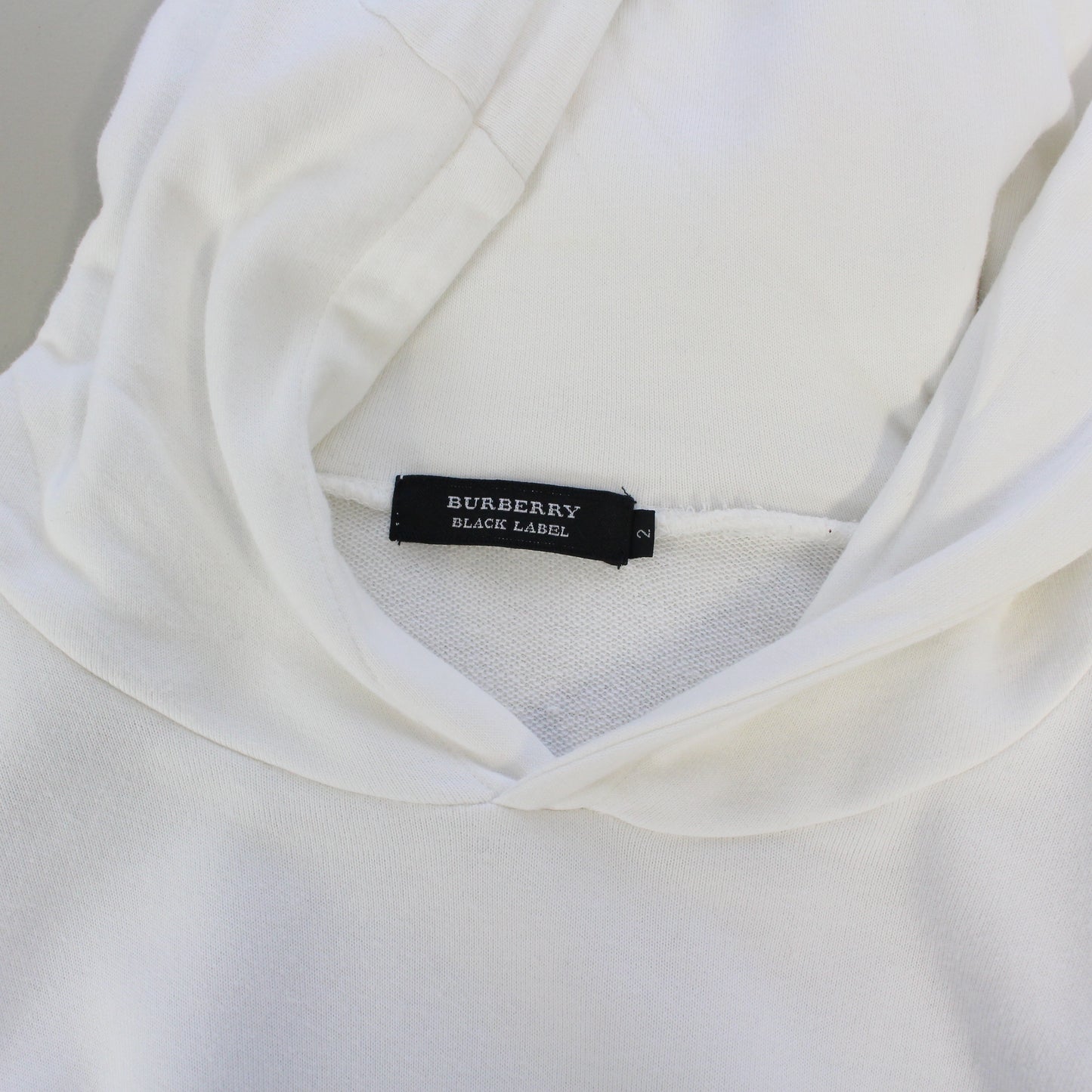 Burberry Black Label White Thin Hoodie (S)