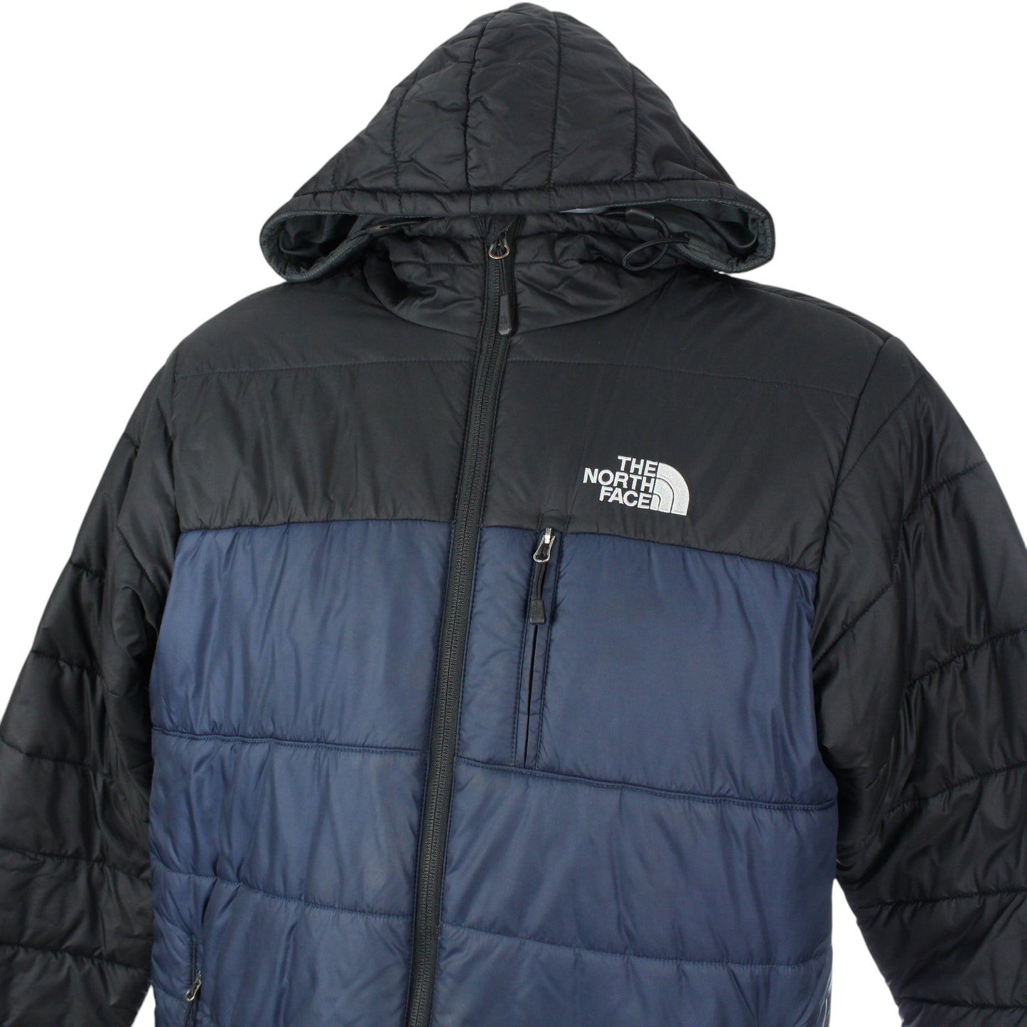 The North Face Black/Navy Padded Jacket (S)