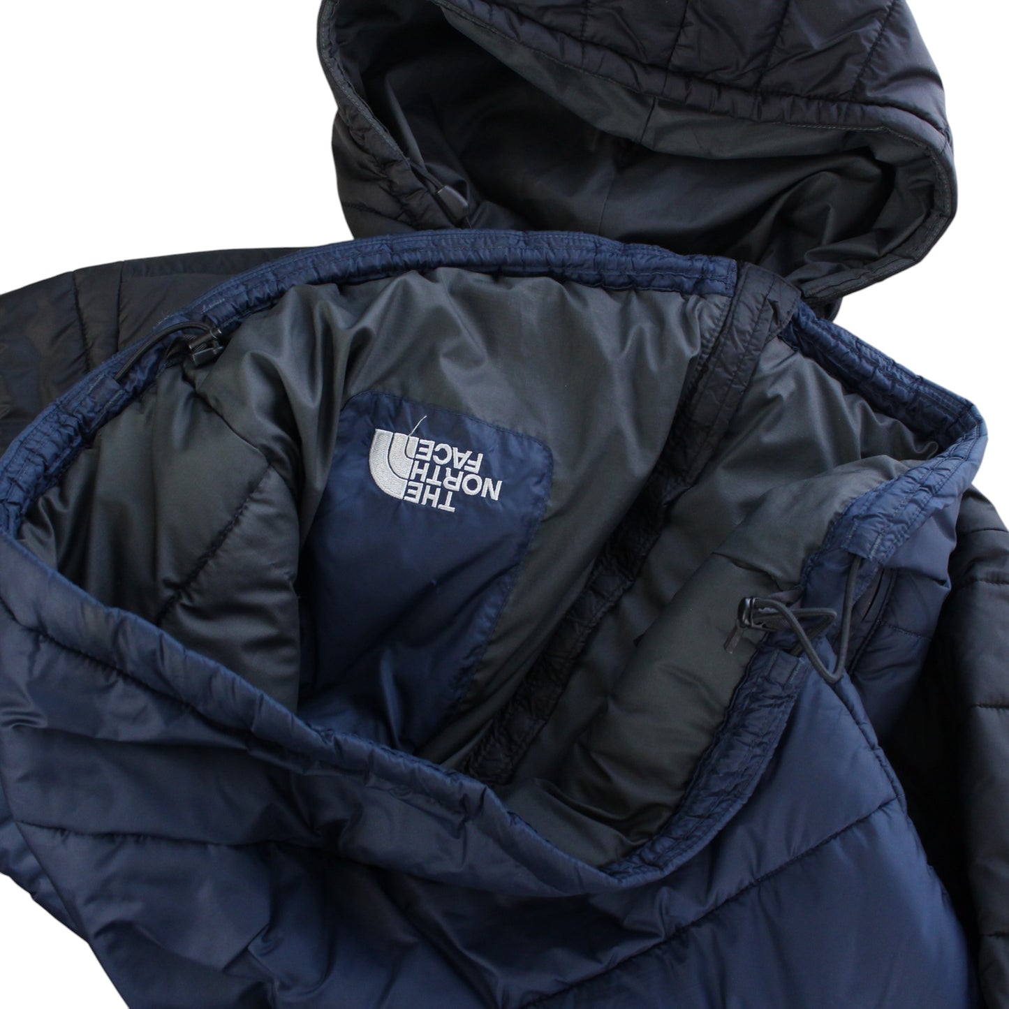 The North Face Black/Navy Padded Jacket (S)