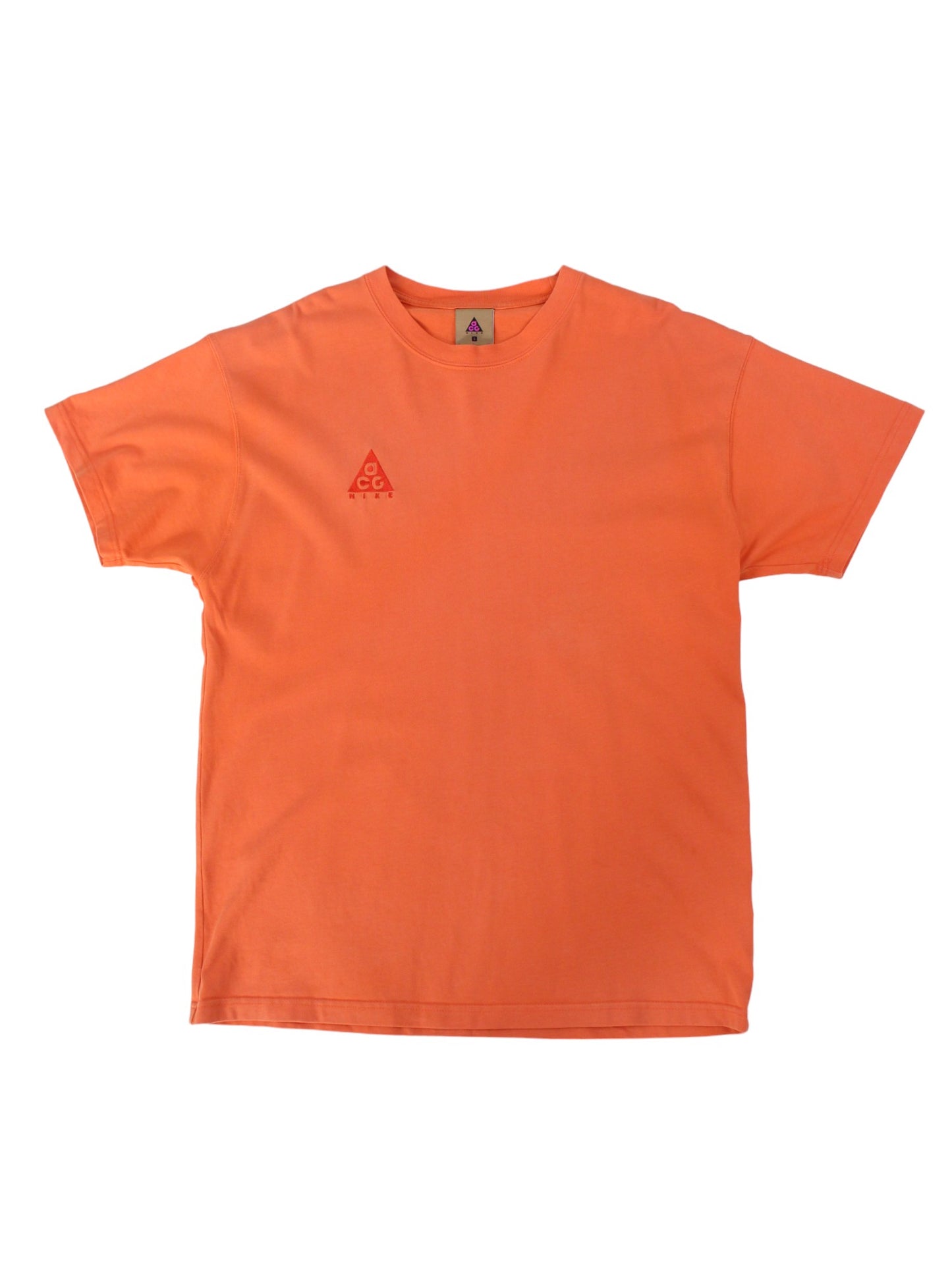 Nike ACG Orange Heavy Embroidered T-Shirt (M)