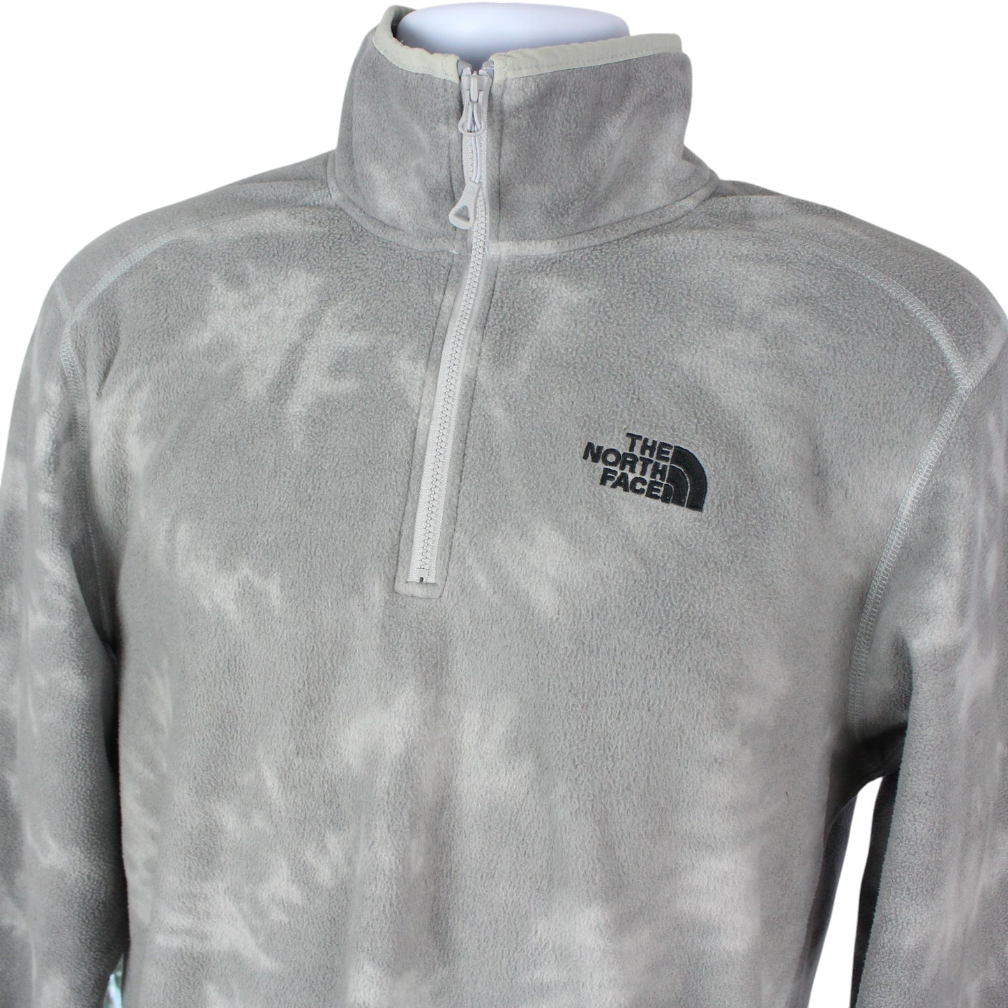 The North Face Grey 1/4 Zip Fleece (M)