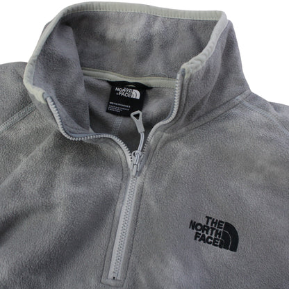 The North Face Grey 1/4 Zip Fleece (M)