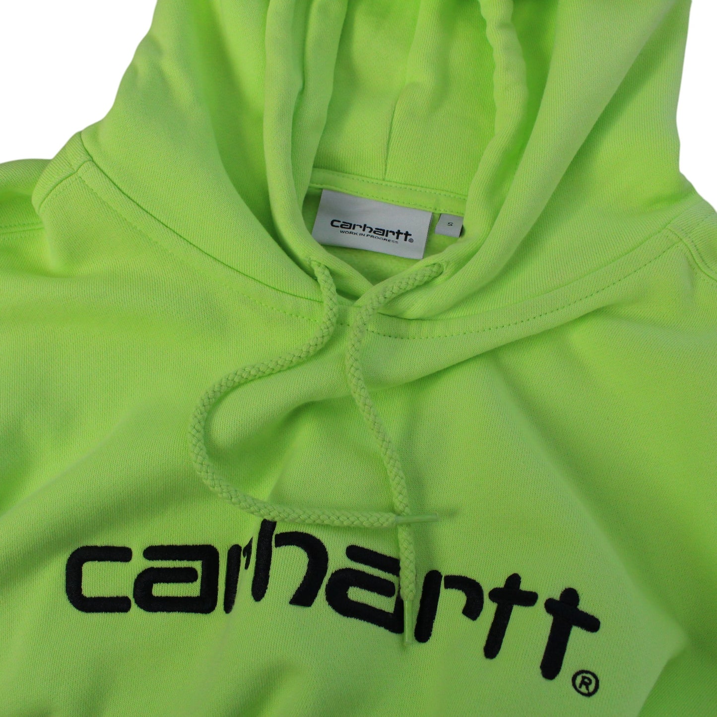 Carhartt Green Embroidered Hoodie (S)