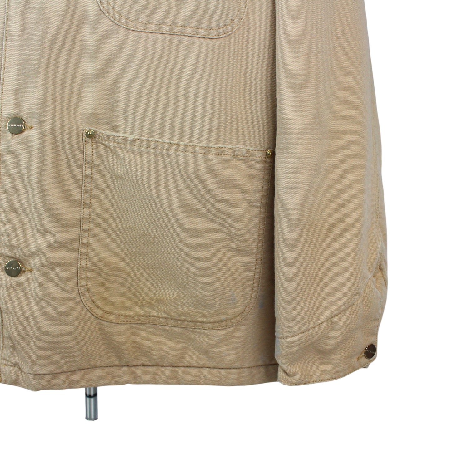 Carhartt Beige OG Chore Heavy Work Jacket (XL)