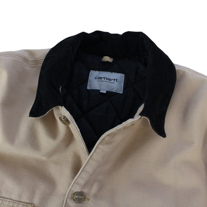 Carhartt Beige OG Chore Heavy Work Jacket (XL)