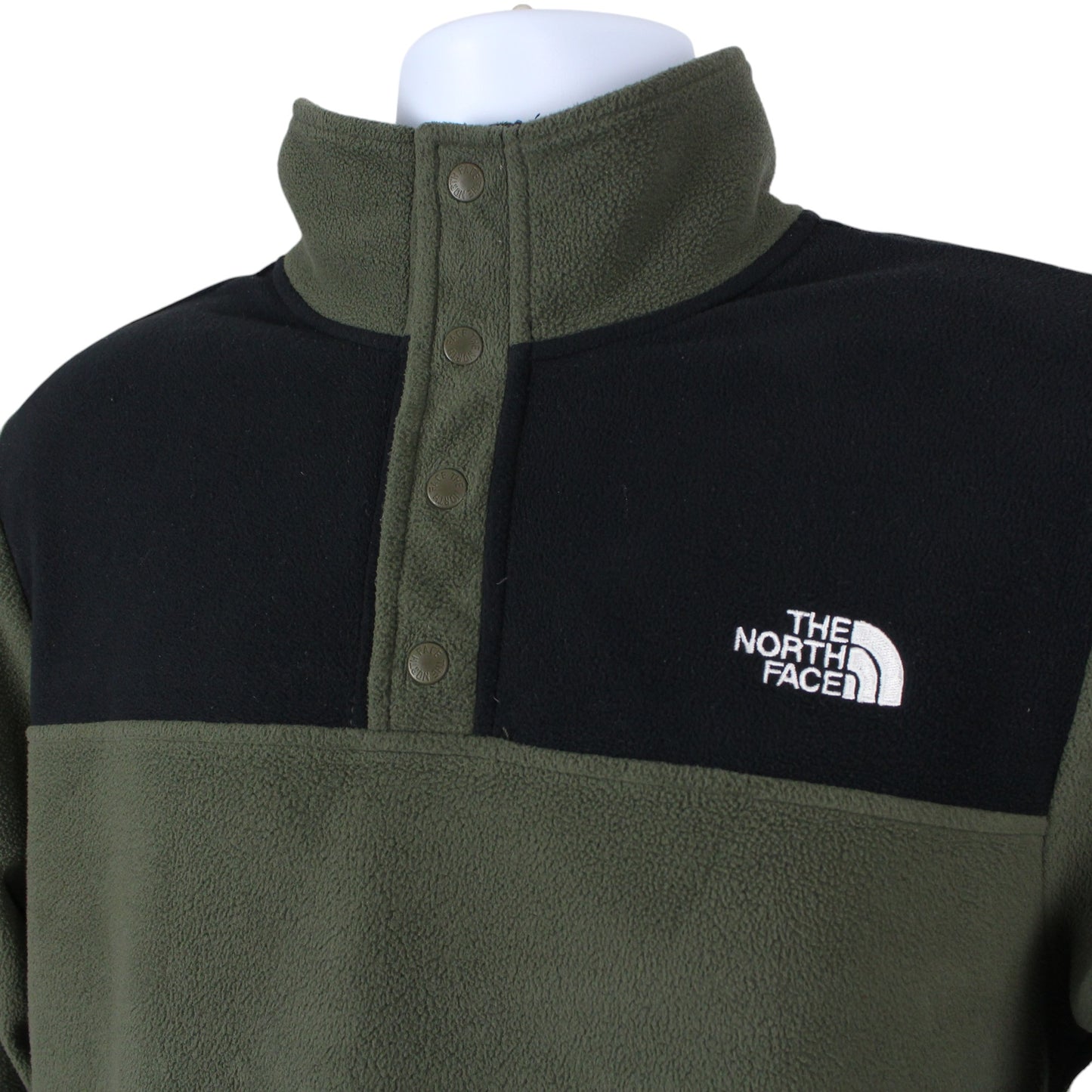 The North Face Green T Snap Fleece (S)