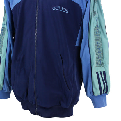 90s Adidas Blue Track Jacket (XL)